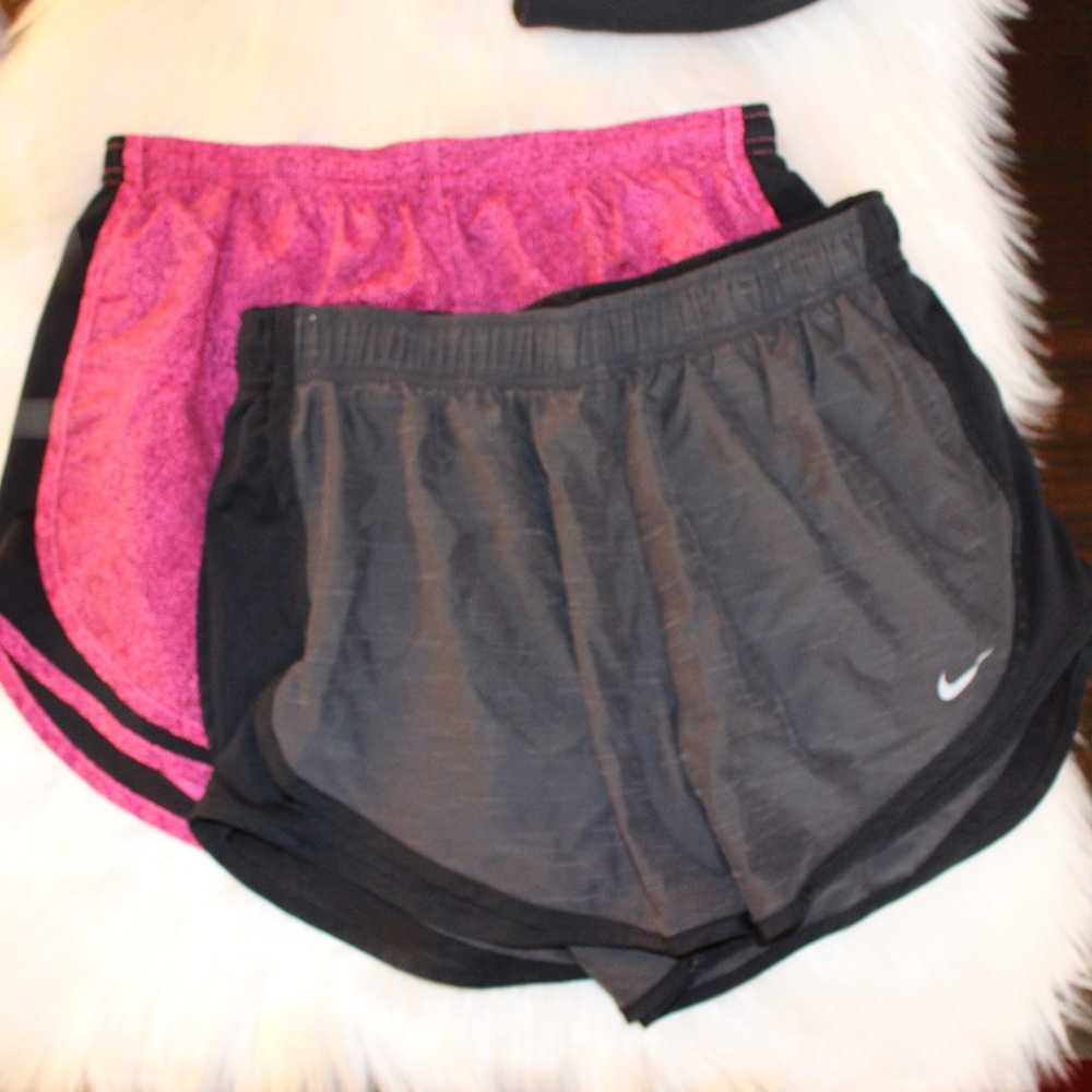 2 Nike, Dry-fit running shorts......